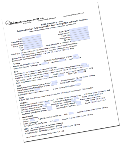 Our form is easy to fill out
